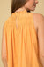 Apricot Cinched Neck Top