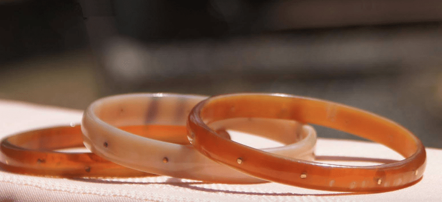repurposed horn bangle bracelets