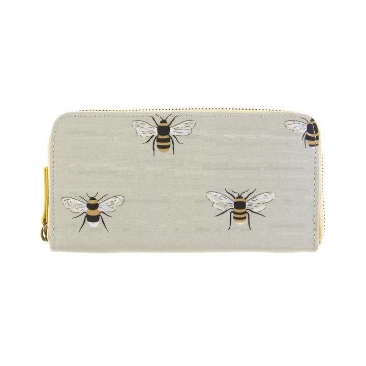 Bee Zipper Wallet