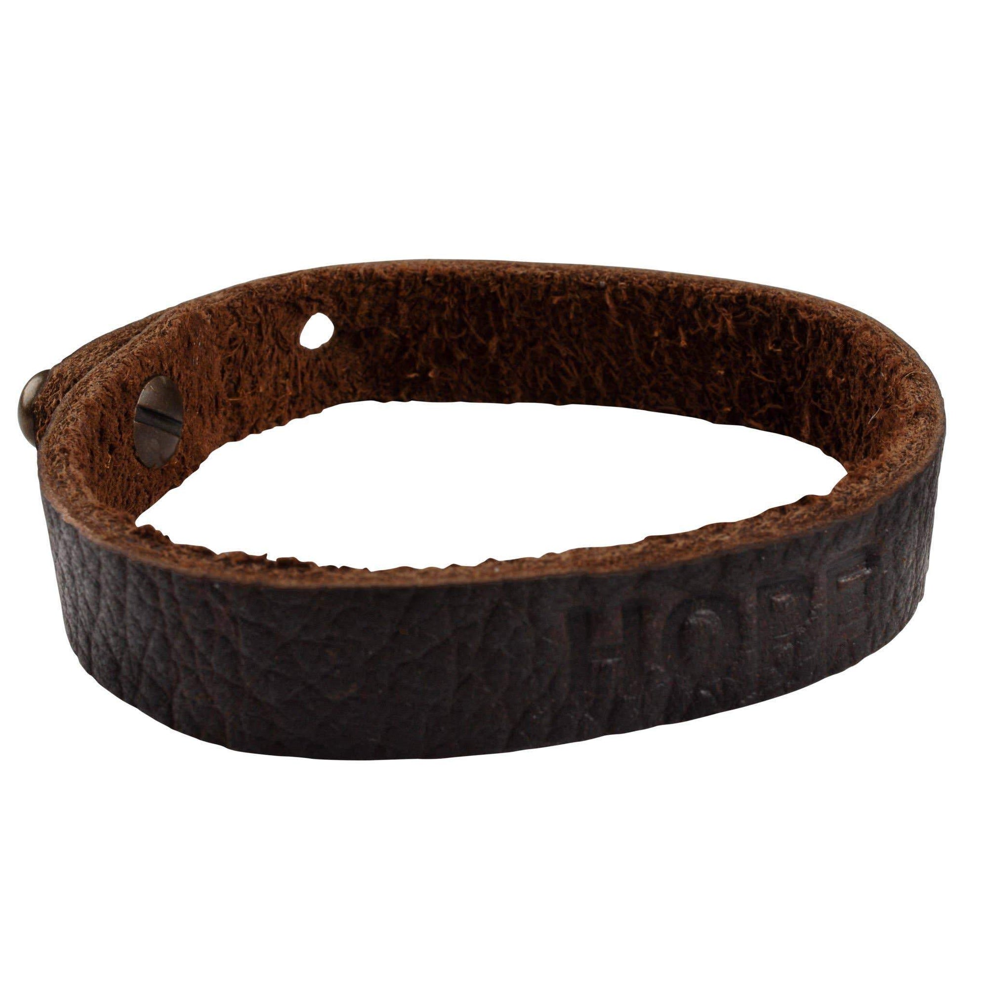  hope leather bracelet