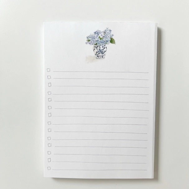 Watercolor Notepad Checklist