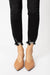Kan Can High Rise Distressed Ankle Black Skinny Jeans