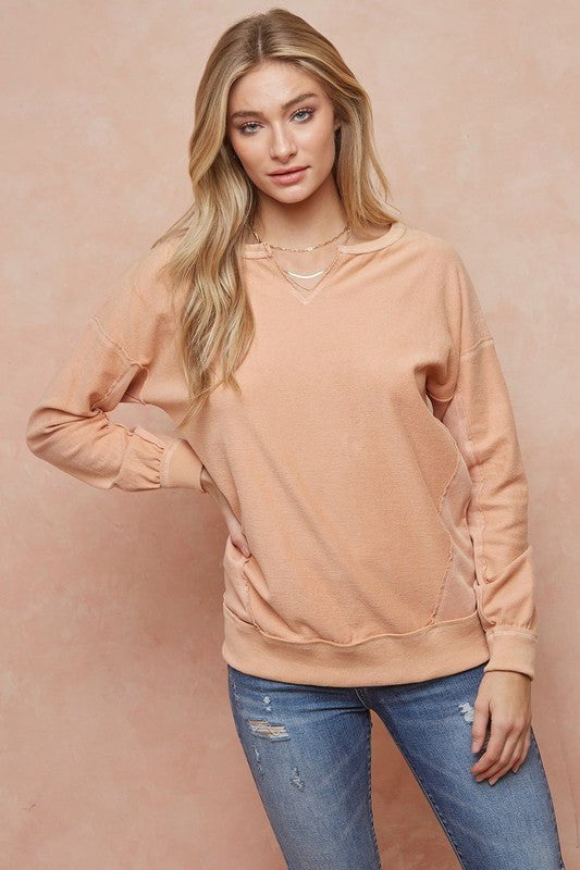 Apricot Sweatshirt