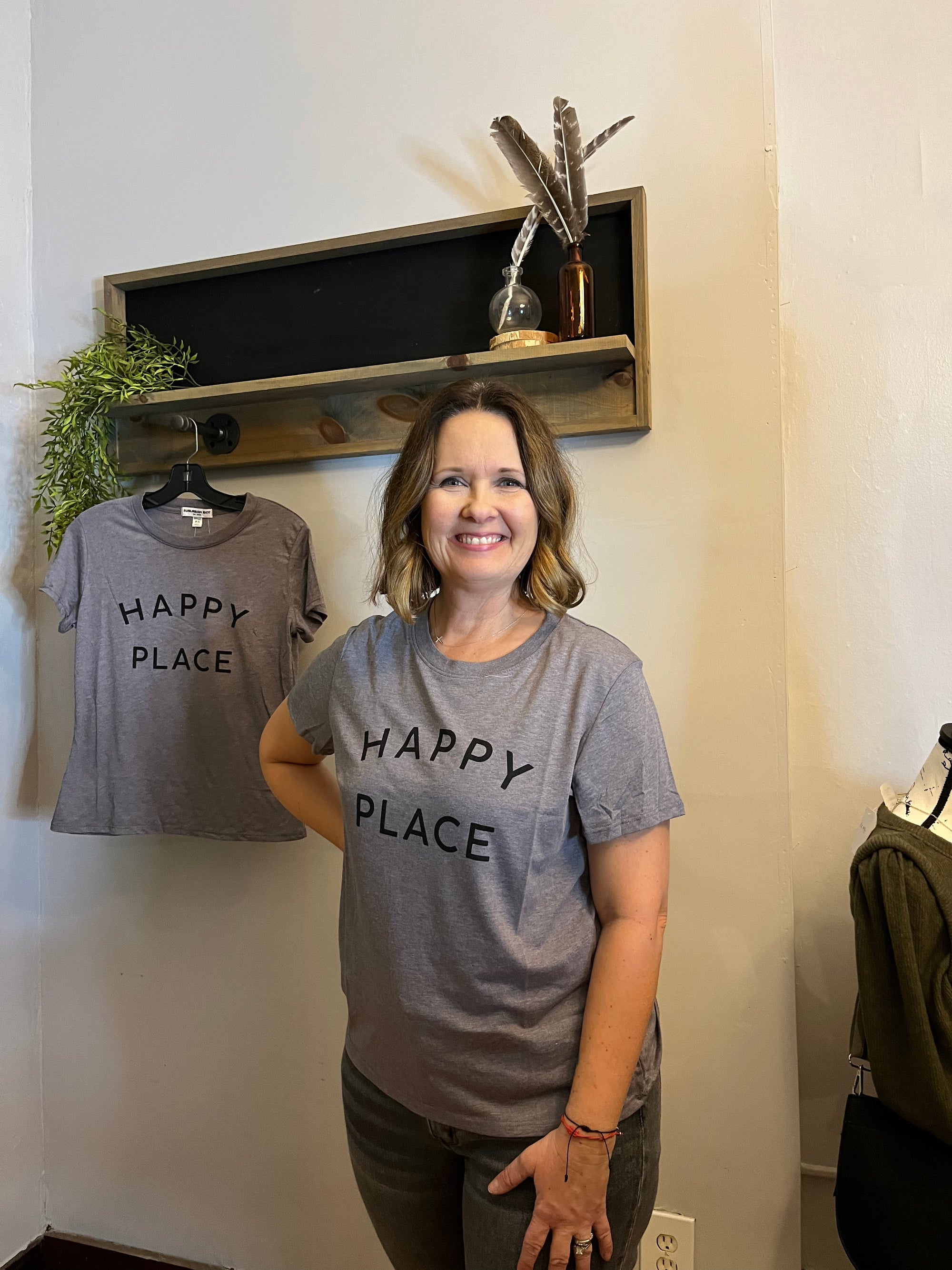 Happy Place Graphic T-shirt