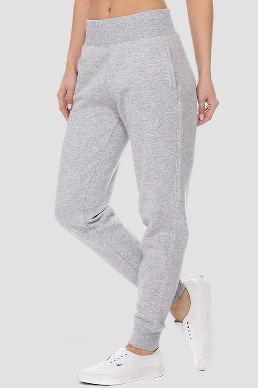 Sedona Wideleg Sweatpant, Charcoal Grey Fleece Pants
