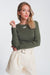 Olive Long Sleeve Sweater
